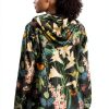 Bag Lady Collection Womens Reversible Sherpa Jacket Floral-1