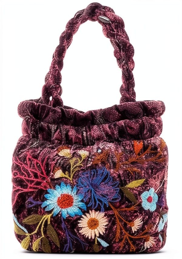 Mens Velvet Embroidered Pouch JWLA Johnny Was BOHO-2