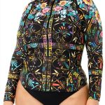 Bag Lady Mens Surf Shirt Multi Color 2X Size-0