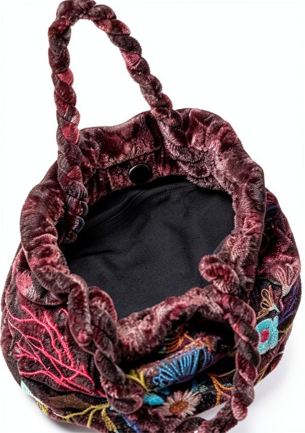 Mens Velvet Embroidered Pouch JWLA Johnny Was BOHO-4