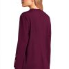 Johnny Was Womens Fashion Knit Top Aubergine T-Shirt-2