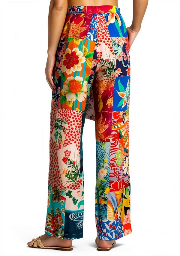 Rayon Womens Leggings Medium Fit Machine Washable-1