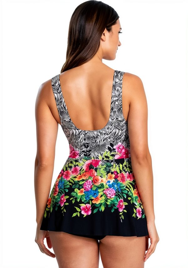 Womens Swimwear LYCRA UPF 50 Moderate Back Coverage-1