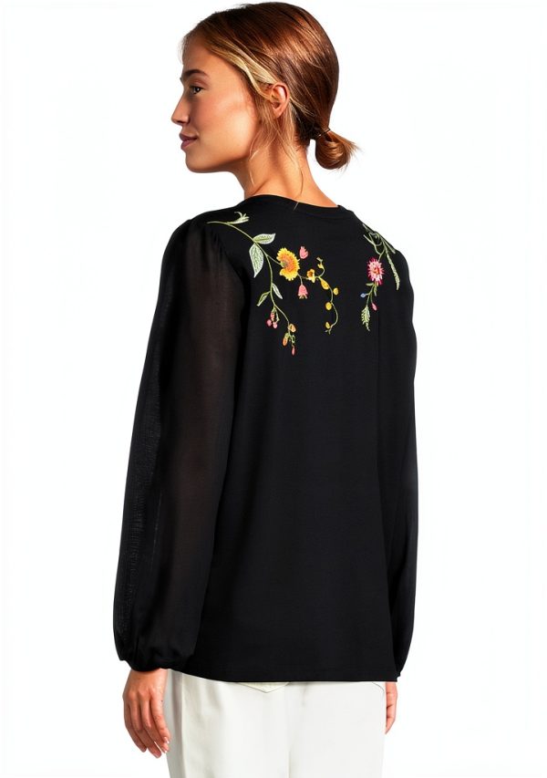 Johnny Was Sophie Tee Buttery Soft Womens T-Shirt-2