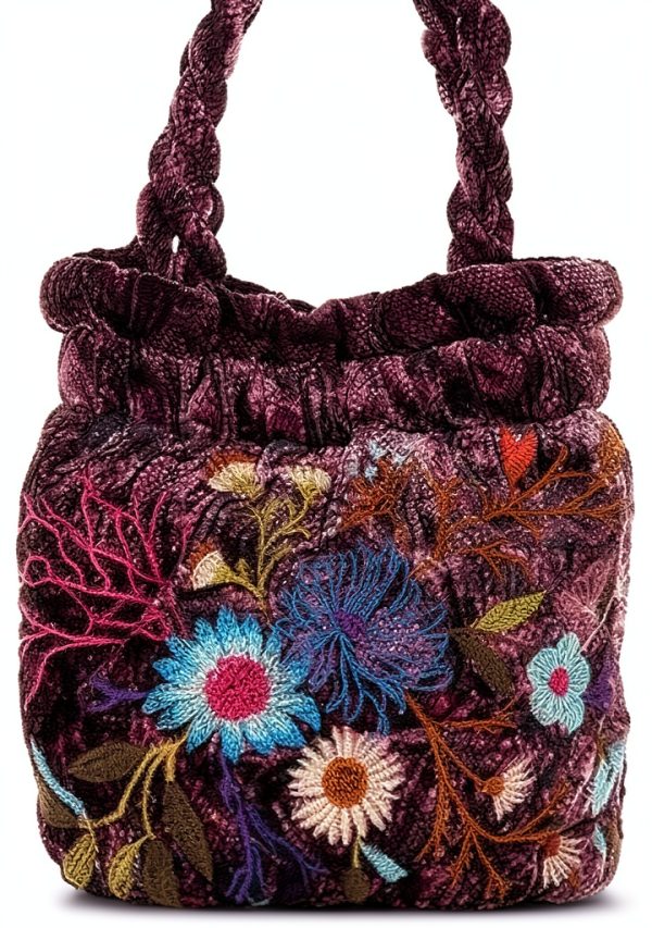 Mens Velvet Embroidered Pouch JWLA Johnny Was BOHO-3