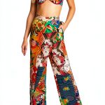 Rayon Womens Leggings Medium Fit Machine Washable-0