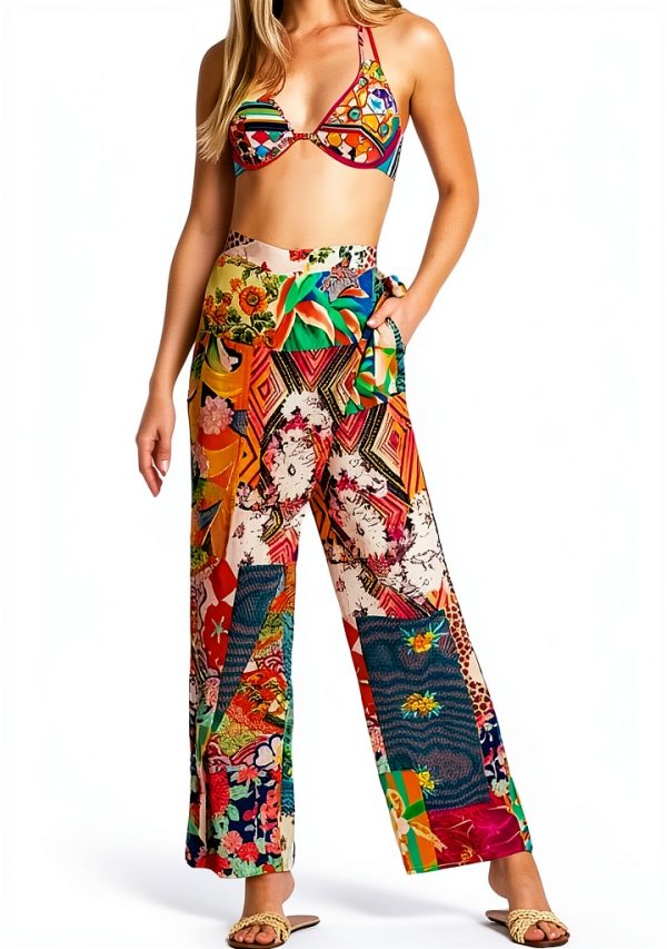 Rayon Womens Leggings Medium Fit Machine Washable-0