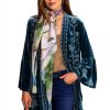 Johnny Was Womens Scarf 44x44 Hand Wash Fashion-1