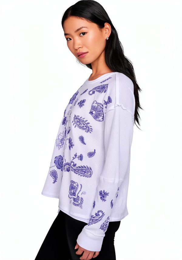 Johnny Was Womens T-Shirt White Fashion Top X-Large-2