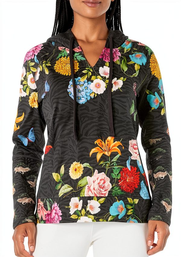 Johnny Was Womens V-Neck Boho Knit Cotton Spandex Top-0