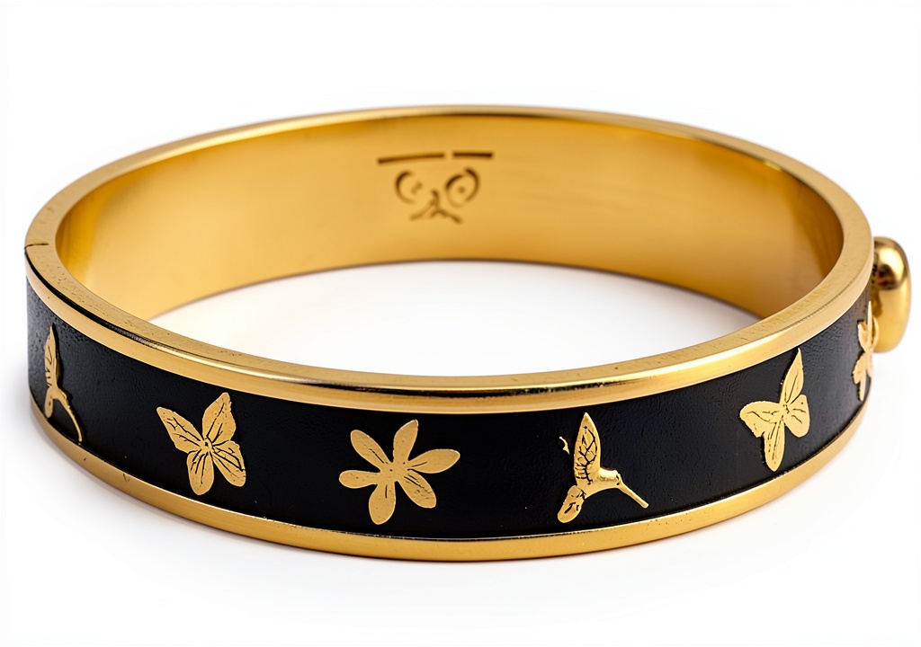 'Johnny Was womens bangle bracelet displayed on a wrist'