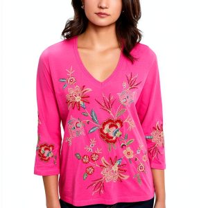 Gin Fizz Women's Fashion Top by Johnny Was-0