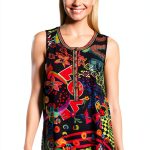 Women's Floral Tank Johnny Was Rayon Sleeveless-0