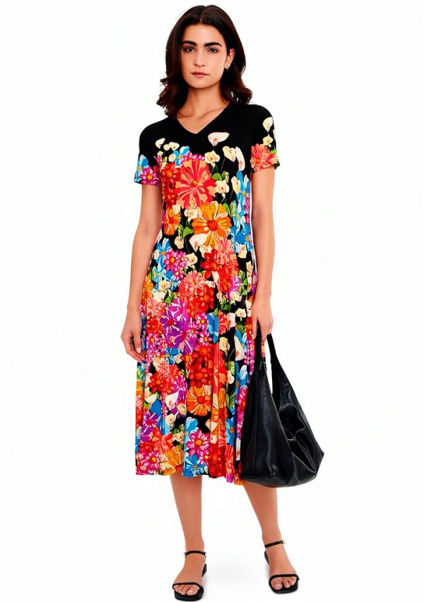 Gerbera Scarf Women's Casual Dresses by Johnny Was-1