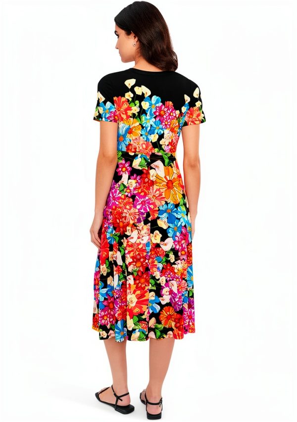 Gerbera Scarf Women's Casual Dresses by Johnny Was-3