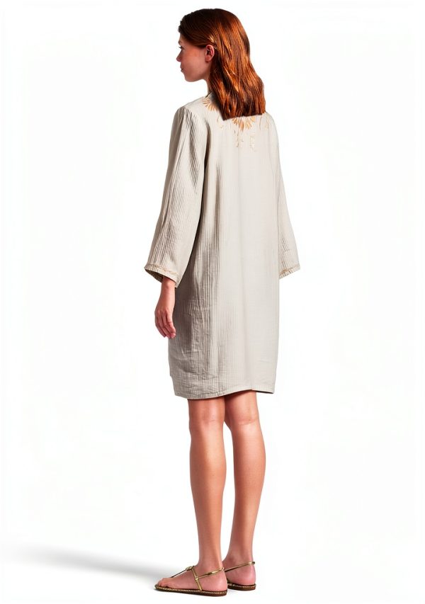 Johnny Was Women's Elordi Stripe Linen Dress-2