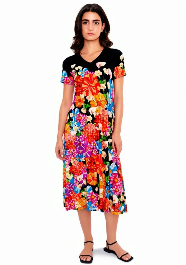 Gerbera Scarf Women's Casual Dresses by Johnny Was-0