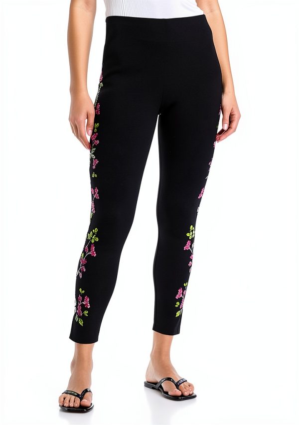 Women's Embroidered Cotton Tee Bag Lady Collection-1