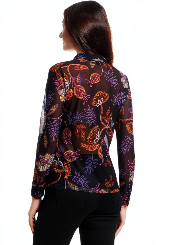 Fashion Knit Top by Johnny Was T-Shirt in Delphini Model T17225-8-2