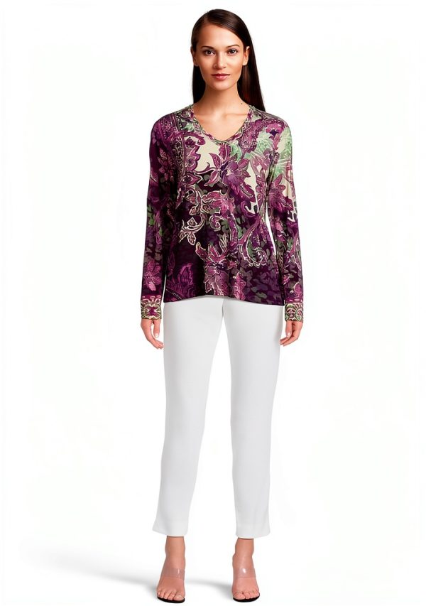 Johnny Was Anzio Women's Fashion Top - Tiered Dress in Anzio-4