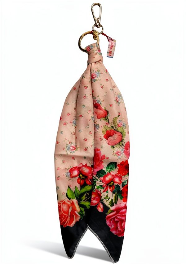 Johnny Was Zolia Silk Keychain – 100% Silk Women’s Novelty Accessory-8
