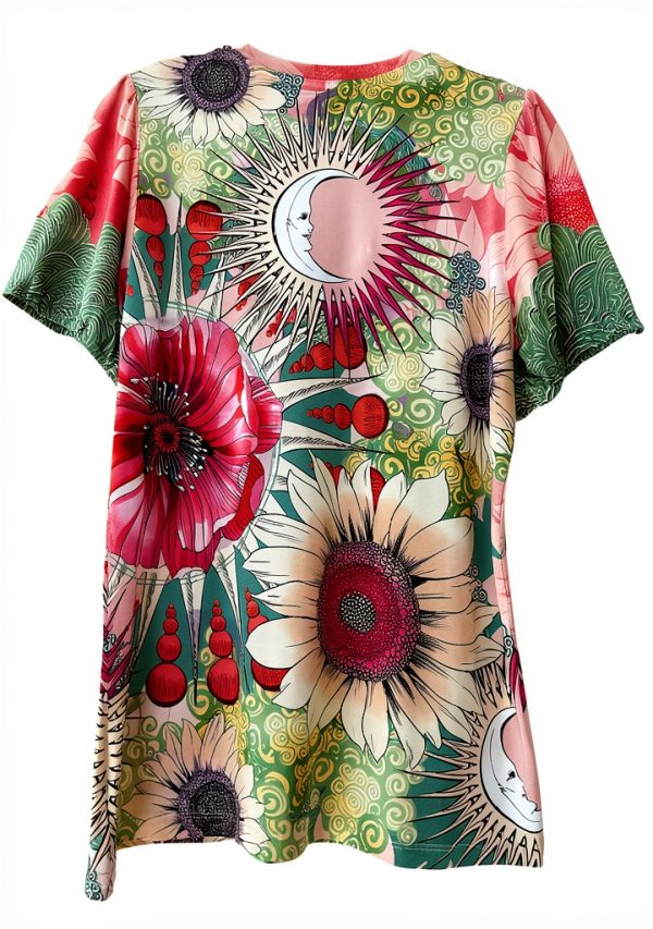Women's Printed T-Shirt Emily by Johnny Was model T15125-4-2