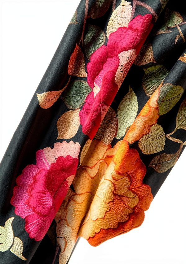 Graceful Scarf by Bag Lady Collection Women's Silk Blend 44x44 Inch-1