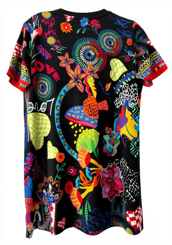Bag Lady Collection Women's Short Sleeve T-Shirt T17925-4D:JNF Large-6