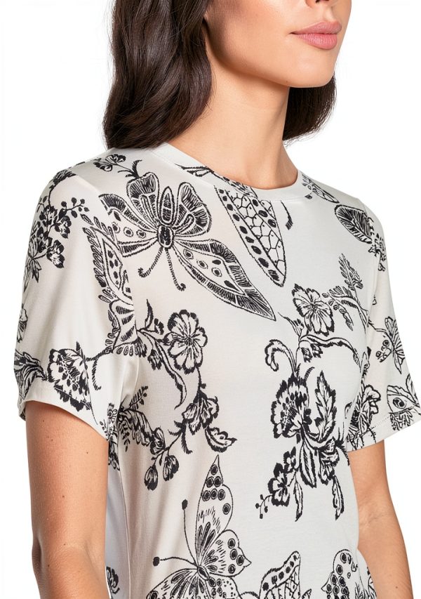 Johnny was Women's The Janie Favorite Short Hankerchief Hem Dress- Sy-3