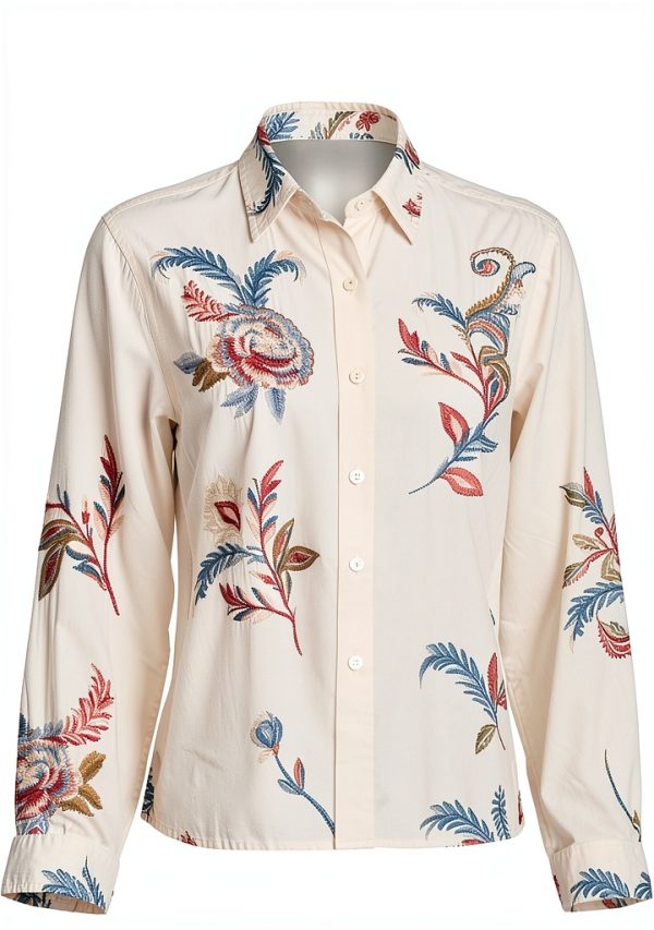 Johnny was Women's Vintage Button Down Shirt-3