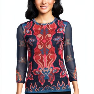 Johnny was Women's Kaia Mesh Tee-0