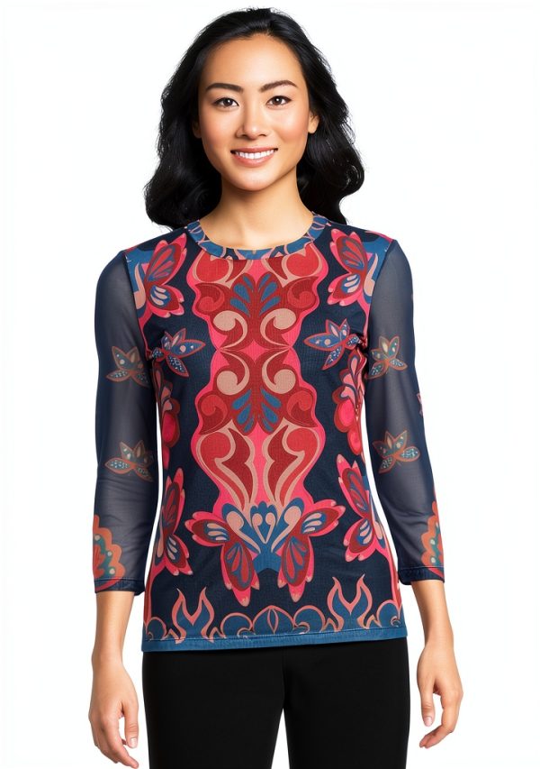 Johnny was Women's Kaia Mesh Tee-0