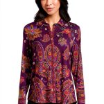 Women Button Down Shirt by Johnny Was Janie Favorite Miraze Large-0