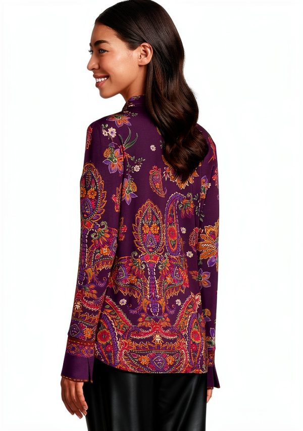Women Button Down Shirt by Johnny Was Janie Favorite Miraze Large-2