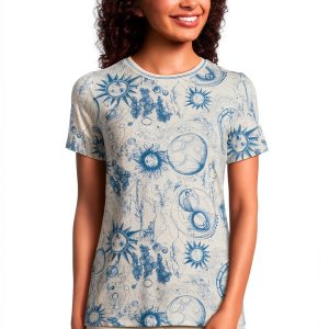 Johnny Was Women's The Janie Favorite Short Sleeve Crew Neck Tee --0